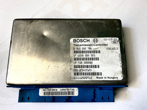 USED TRANSMISSION CONTROL MODULE FOR LAND ROVER PART #TGB000080. FITS RANGE ROVER 2003-2005