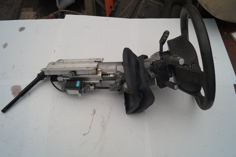 USED RANGE ROVER STEERING COLUMN PART #QMB500202PUY. FITS LANDROVER FREELANDER 2002-2005.