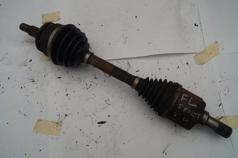 USED LAND ROVER FRONT LEFT CV AXLE ASSEMBLY PART #LR071930. FITS RANGE ROVER SPORT ,RANGE ROVER  2009-2013, LAND ROVER LR4 2010-2015, LAND ROVER LR3 2006-2009.