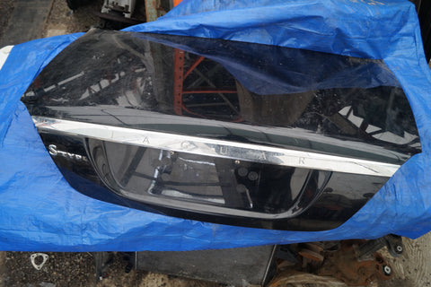 USED JAGUAR TRUNK LID PART #XR854128. FITS JAGUAR S TYPE 2005-2008.
