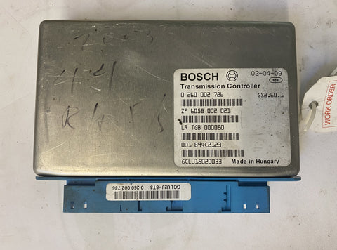 USED LAND ROVER TRANSMISSION CONTROL MODULE PART NUMBER #TGB-000-080. FITS RANGE ROVER SPORT 2003-2005.