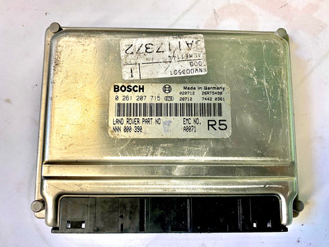 USED RANGE ROVER ENGINE CONTROL MODULE PART #NNN-000-390. FITS RANGE ROVERS 2003-2005
