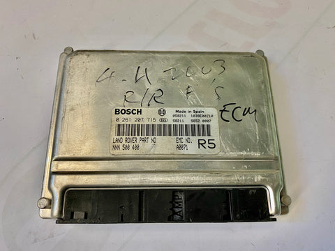 USED RANGE ROVER SPORT ENGINE CONTROL MODULE PART #NNN-500-400. FITS RANGE ROVER SPORT 2003-2005