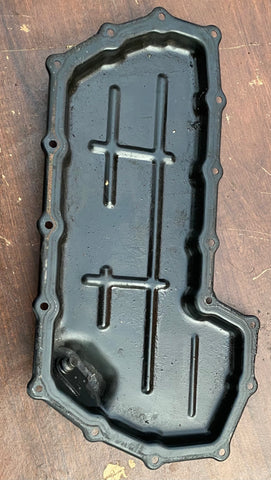 USED OIL PAN FOR JAGUAR PART # AJ83000. FITS JAGUAR S TYPE 2000-2008, JAGUAR XF 2009.