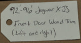 1992 - 1996 Jaguar XJS Front Door Wood Trim