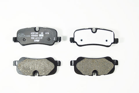 Land Rover Rear Brake Pads part #'s LR055454/LR055455. Fits Land Rover LR3 2005-2009, Land Rover LR4 2010-2016, Range Rover 2006-2009, Range Rover HSE 2010-2011, Range Rover Sport/HSE 2006-2013, Range Rover sport GT LTD,HSE LUX, 2011-2013