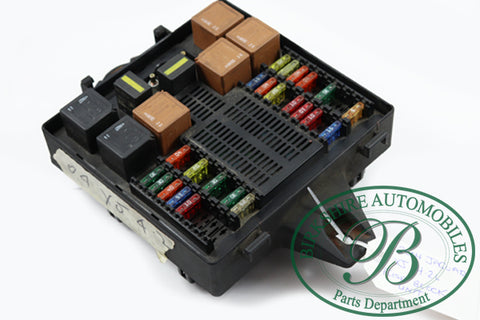Jaguar Engine compartment fuse/relay box  #2W93-14A073-BE. Fits 2004-2007 Jaguar XJ8, Vanden Plas