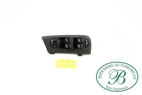 Jaguar Drivers door switch with mirror adjustment part #1X43 14A132 AC. Fits Jaguar X types 2002-2008