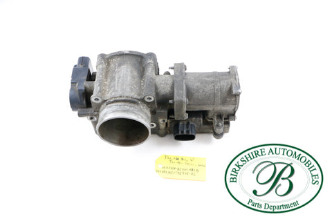 USED JAGUAR THROTTLE BODY ASSEMBLY WITH POSITION SENSOR. PART #XR831725