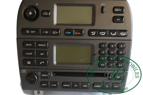 Jaguar Climate control / Audio module Part # C2S31225. Fits Jaguar X type 2002-2003