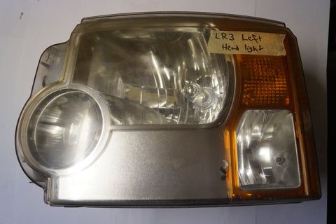 USED LAND ROVER LR3 HEADLIGHTS PART # XBC500372. FITS LAND ROVER LR3 2005-2009