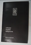 USED OEM ROLLS ROYCE CELLULAR MOBILE TELEPHONE MANUALS. FITS 1996 ROLLS ROYCE SILVER SPUR