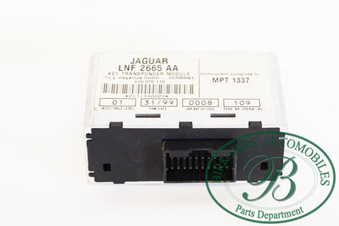 Jaguar Key Transponder Module # LNF2665AA. Fits 1998-2003 Jaguar XJ8, 1998-2003 Jaguar XJR