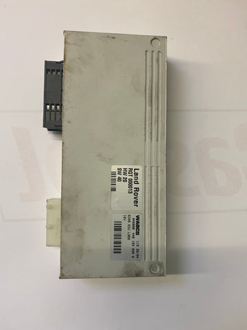 USED RANGE ROVER AIR RIDE SUSPENSION CONTROL MODULE COMPUTER PART #RQT-000013. FITS RANGE ROVER 2003-2006.