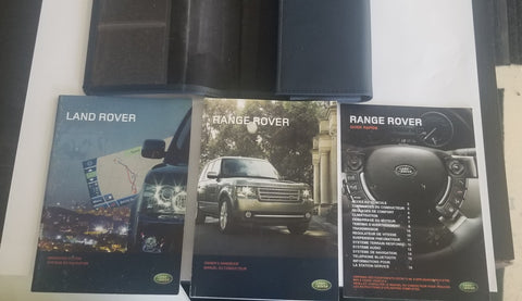 USED OWNER'S MANUAL FOR LAND ROVER(IN FRENCH). FOR RANGE ROVERS 2009